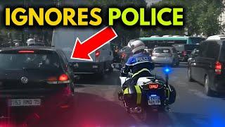 POV Police Assist Ambulance in CRAZY Traffic