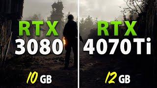 RTX 3080 vs RTX 4070 Ti  Test in 11 Games   1440p