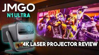 This Is Stunning JMGO N1 Ultra 4K Triple Colour Laser Gimbal Projector