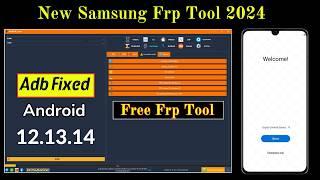 Samsung Frp Bypass 2024Android 121314Adb enable Fixed No *#0*#Samsung Frp Tool 2024 Tech Sami