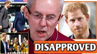 ARCHBISHOP DISAPPROVAL Archbishop Justin Denounce Harry As Invictus Games Partner After His Speech