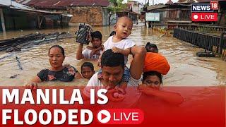 Philippines Flood Live  Heavy Rains In Manila Live  Typhoon Gaemi Live  Manila Floods Live  N18G