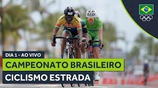 CAMPEONATO BRASILEIRO DE CICLISMO ESTRADA  AO VIVO  DIA 1  2906