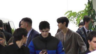 CHA EUNWOO 차은우 leaving @ show Dior 21 june 2024 Paris Fashion Week