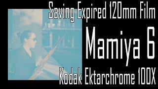 120mm Film Mamiya 6 Out Door Musician Portrait with Expired Kodak Ektarchrome 100x pt23