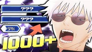 Jujutsu Infinite Spending 1000+ Spins for SPECIAL GRADE