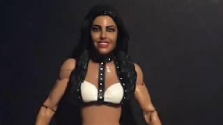 CUSTOM FANTASY BILLIE KAY FIGURE THAT GOES WITH PEYTON ROYCE WRESTLEMANIA 34 GEAR MADE BY DIVAADORE