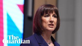 Rachel Reeves makes speech on the economy – watch live