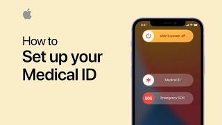 How to set up Medical ID on iPhone and iPod touch — Apple Support