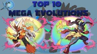 Top 10 Mega Evolutions