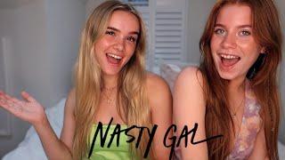 ME AND MY BEST FRIEND PICKED EACH OTHERS NASTY GAL OUTFITS  AD