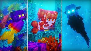 Minecraft New ADORABLE Mermaid Mod Showcase