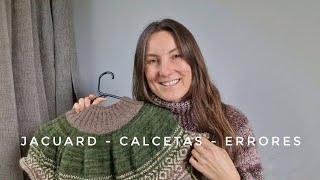 Tejiendo colorwork que INVENTÉ  Vlog tejeril Ele Teje