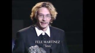 Fele Martínez gana el Goya a Mejor Actor Revelación 1997
