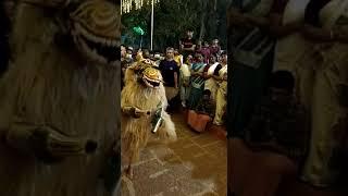 Karati kali in Pooram festival at Kalarivathukkal Bhagavathi Temple - Valapattanam Kannur