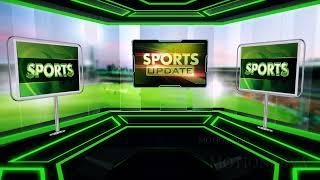 Stadium sports news intro template cricket