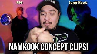 Jungkook & RM  BTS Butter Concept Clip #2 REACTION