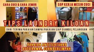 TIPS LAUNDRY KILOAN ‼️ PAKAIAN ANTI TERTUKAR AUTO RAMAI CUAN BERLIMPAH