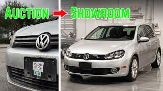 Complete Car Detail & Paint Correction Auction to Showroom  HOW TO