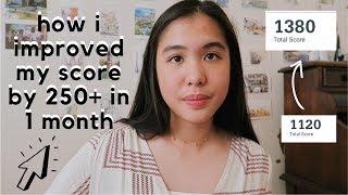 How I Raised My SAT Score by 250+ in 1 Month.