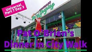 2024 February Universal CityWalk Pat OBriens Dinner Part 7 Day 3