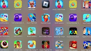 Help Me Tricky PuzzleThief PuzzleSave The GirlStumble GuysBarrys Prison RunPoppy Playtime 3...