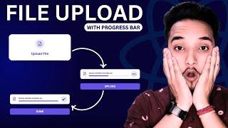 How to Create a File Upload with Progress Bar with React JS  Step-by-Step Tutorial