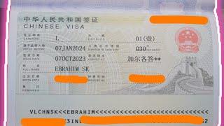 How to get Chinese TouristBusiness Visa from India in 2024