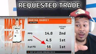 Chicago Sky Trade Marina Mabrey to Connecticut Sun In Rare midseason WNBA Deal  CEOKANA REACTION