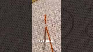 Basic Embroidery Back Stitch