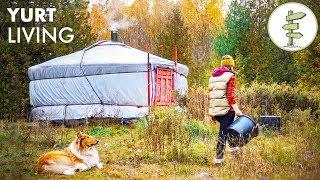 Woman Living Fully Off-Grid for 2 Years in a Tiny Yurt