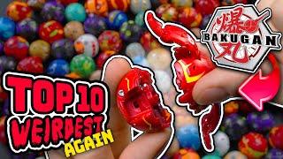 Ultimate Top 10 WEIRDEST Bakugan list THE SEQUEL