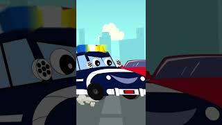 Carros de Policía Para niños en Español  Canciones Infantiles  FunForKidsTV #shorts