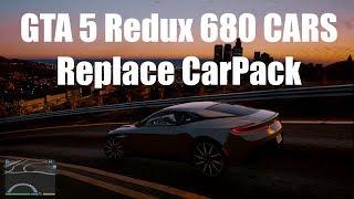 GTA 5 Redux 3k CARS Replace CarPack