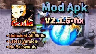 Naruto Senki Mod Apk 2.1.6-fix Unlocked All Skills Gameplay