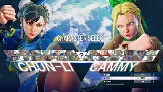 Street Fighter V All StagesCharactersCostumesColors Ver.02.010