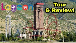 Lagoon Amusement Park Full Tour & Review + POVs 2020