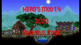 How to Install Terraria Creative mode in 2023 HEROS Mod 1.4