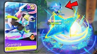 Greninja Default vs Neo Street Style Holowear Comparison - Pokemon Unite