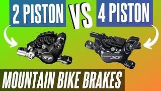 2 Piston vs 4 Piston MTB Brakes  Which is best for you?