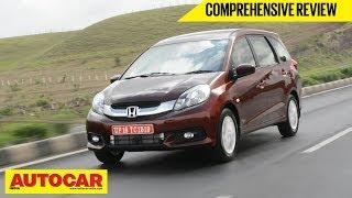 2014 Honda Mobilio MPV  India Drive Video Review  Autocar India