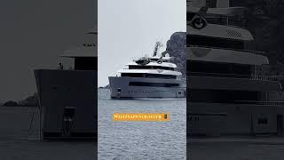 Whatsapp founders yacht and chopper... #superyacht #chopper #billionaire #toysofdesire #feadship