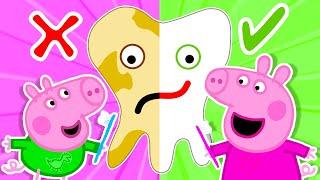 Canção Do Dentista  Escovar Os Dentes  Peppa Pig Rimas Infantiles Y Canciones Para Niños