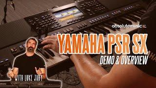 Yamaha PSR SX 920  & SX 720 Overview & Demo with Luke Juby