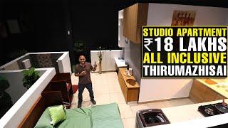 #1399 Studio 1 & 2 BHK  ₹18 - ₹37 Lakhs All inclusive Price  Thirumazhisai Chennai