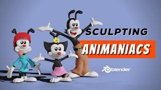 3D Sculpting Animaniacs - Blender 3.0