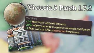 Victoria 3 Patch 1.7.2 Release Info Sphere of Influence