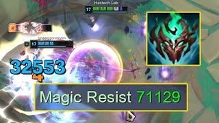 Infinite Stacking with Abyssal Mask - Over 70000 Magic Resist
