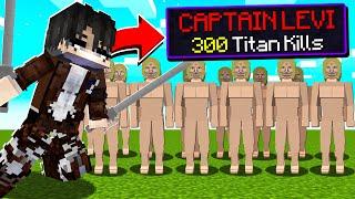 Minecraft But I Made it ATTACK ON TITAN...