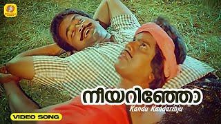 Neeyarinjo Melemaanathu  നീയറിഞ്ഞോ മേലെ മാനത്ത്  Kandu Kandarinju  Mohanlal  Maala Aravindan